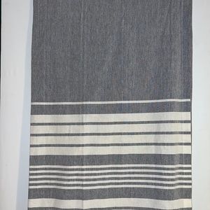 Lush Decor Nantucket yarn dyed cotton tassel fringe window curtains